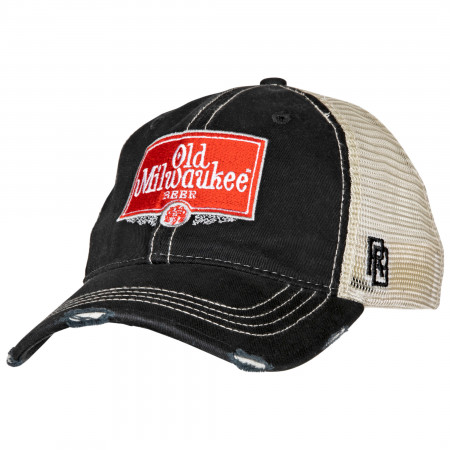 Old Milwaukee Distressed Trucker Hat